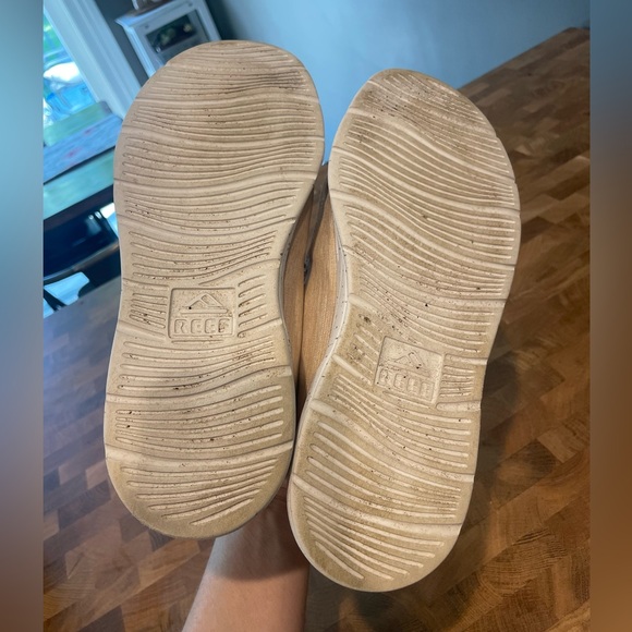 Reef Cushion Coast Women 9 Flexible Sneakers With Slip On Entry - Oatmeal - Picture 6 of 6